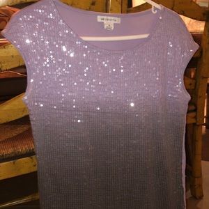 Women’s Liz Claiborne sequin t/shirt.